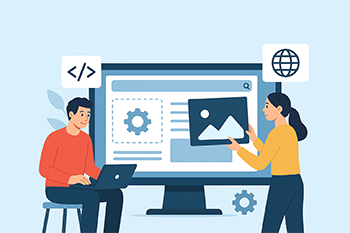 illustration création et refonte site web