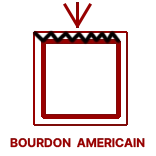 écusson bourdon américain